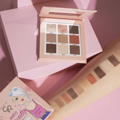 Golden Rose Miss Beauty Nude Addict Eyeshadow Palette 11.7g — image 5